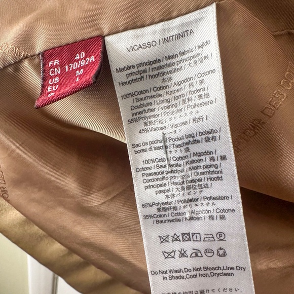 Comptoir des Cotonniers French Tan Trench Size 40 (10 in US) - Picture 4 of 4